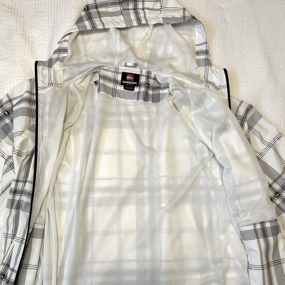 Quiksilver Men’s Windbreaker Rain Jacket (Medium) - Picture 6 of 7
